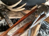 Beretta SO5, Gold Game Scenes W Bulino Background, Max Gobbi Engraved & Signed, Factory28” Exhibition Quality, Cased , Trades Welcome - 15 of 25
