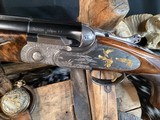 Beretta SO5, Gold Game Scenes W Bulino Background, Max Gobbi Engraved & Signed, Factory28” Exhibition Quality, Cased , Trades Welcome - 13 of 25