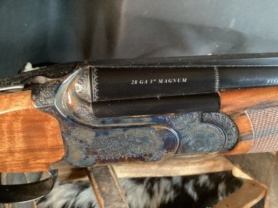 Rizzini BR 220 Limited Cole Special 28 Ga. O/U Shotgun, Cased W/Chokes, As New - Image 7 of 18