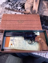 1961 Colt Python As New In Original Box W/Test Target, Receipt, 6”, Excellent Unfired Condition. Trades Welcome - Image 24 of 25