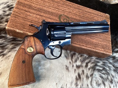 1961 Colt Python As New In Original Box W/Test Target, Receipt, 6”, Excellent Unfired Condition. Trades Welcome - Image 16 of 25