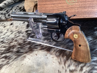 1961 Colt Python As New In Original Box W/Test Target, Receipt, 6”, Excellent Unfired Condition. Trades Welcome - Image 18 of 25