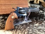 1961 Colt Python As New In Original Box W/Test Target, Receipt, 6”, Excellent Unfired Condition. Trades Welcome - Image 5 of 25