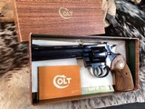 1961 Colt Python As New In Original Box W/Test Target, Receipt, 6”, Excellent Unfired Condition. Trades Welcome - Image 8 of 25