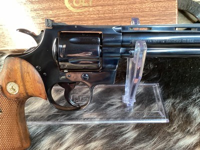1961 Colt Python As New In Original Box W/Test Target, Receipt, 6”, Excellent Unfired Condition. Trades Welcome - Image 15 of 25