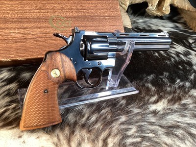 1961 Colt Python As New In Original Box W/Test Target, Receipt, 6”, Excellent Unfired Condition. Trades Welcome - Image 5 of 25
