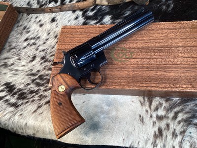 1961 Colt Python As New In Original Box W/Test Target, Receipt, 6”, Excellent Unfired Condition. Trades Welcome - Image 19 of 25