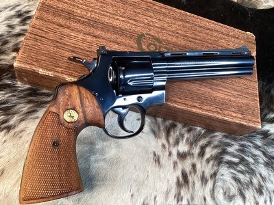 1961 Colt Python As New In Original Box W/Test Target, Receipt, 6”, Excellent Unfired Condition. Trades Welcome - Image 20 of 25