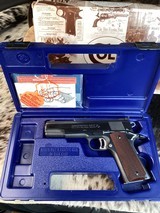 1992 Enhanced Gold Cup National Match Pistol, Unfired in Box, Royal Blue Finish, .45 ACP. Trades Welcome - Image 8 of 10