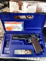 1992 Enhanced Gold Cup National Match Pistol, Unfired in Box, Royal Blue Finish, .45 ACP. Trades Welcome - Image 3 of 10