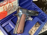 1992 Enhanced Gold Cup National Match Pistol, Unfired in Box, Royal Blue Finish, .45 ACP. Trades Welcome - Image 7 of 10