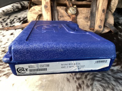 NOS Colt Gold Cup National Match Pistol, .45 ACP, Trades Welcome - Image 3 of 20