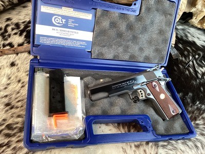 NOS Colt Gold Cup National Match Pistol, .45 ACP, Trades Welcome - Image 2 of 20