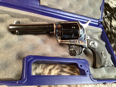 Colt SAA , 4 3/4” ,.45 Colt, Vivid Case Colors, NIB & Unfired,Trades Welcome - Image 5 of 25