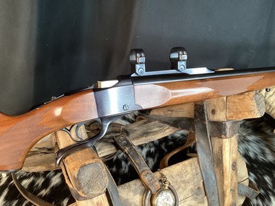 1994 mfg. Ruger #1, Chambered in .22 Hornet, ANIB W/Rings - Image 4 of 15