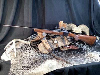 1994 mfg. Ruger #1, Chambered in .22 Hornet, ANIB W/Rings - Image 1 of 15