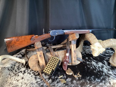 1926 Mfg. Gold Engraved Winchester model 53 in .44/.40 Cartridge. Excellent Near New Cond. Trades Welcome - Image 11 of 24