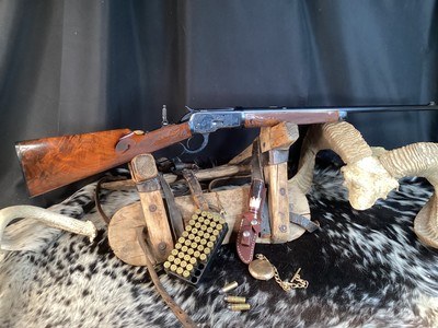 1926 Mfg. Gold Engraved Winchester model 53 in .44/.40 Cartridge. Excellent Near New Cond. Trades Welcome - Image 8 of 24