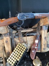 1926 Mfg. Gold Engraved Winchester model 53 in .44/.40 Cartridge. Excellent Near New Cond. Trades Welcome - Image 12 of 24