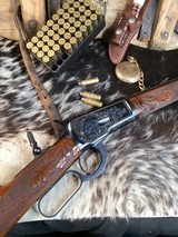 1926 Mfg. Gold Engraved Winchester model 53 in .44/.40 Cartridge. Excellent Near New Cond. Trades Welcome - Image 23 of 24