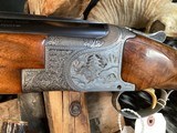1957 Belgium Browning Diana Grade IV Superposed, Rare 3 Fox Engraved Game Scene, 98% 12 Ga. Trades Welcome - 2 of 25