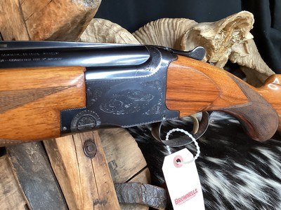 1958 Mfg. Scarce Belgium Browning 3” Magnum Superposed Grade I Lightning Shotgun, 12 Ga., Trades Welcome - Image 5 of 11