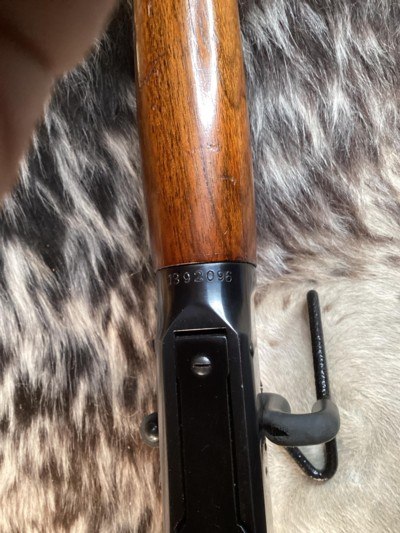 1940 Mfg. Prewar Winchester model 64, .30WCF, 24”, 2/3 Button Mag, Walnut Pistol Grip, Fine Cond. Trades Welcome. - Image 7 of 10