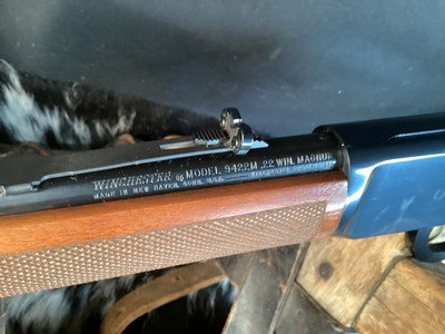 1990 mfg. Winchester 9422M .22 Magnum Lever Action, Excellent Unfired, Out of Production Favorite. Trades Welcome - Image 6 of 16