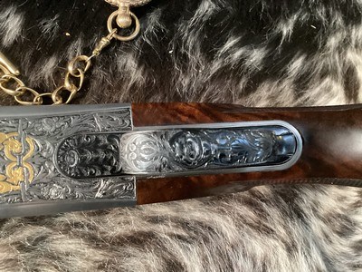 Perazzi SCO Oro Gold Pasotti Engraved & Signed, O/U Shotgun W/ 12 Ga. & .20 Ga barrel sets. Stunningly Beautiful Perazzi. Trades Welcome. - Image 22 of 25