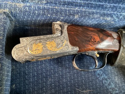 Perazzi SCO Oro Gold Pasotti Engraved & Signed, O/U Shotgun W/ 12 Ga. & .20 Ga barrel sets. Stunningly Beautiful Perazzi. Trades Welcome. - Image 6 of 25