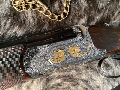 Perazzi SCO Oro Gold Pasotti Engraved & Signed, O/U Shotgun W/ 12 Ga. & .20 Ga barrel sets. Stunningly Beautiful Perazzi. Trades Welcome. - Image 23 of 25
