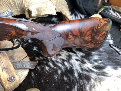 Perazzi SCO Oro Gold Pasotti Engraved & Signed, O/U Shotgun W/ 12 Ga. & .20 Ga barrel sets. Stunningly Beautiful Perazzi. Trades Welcome. - Image 19 of 25