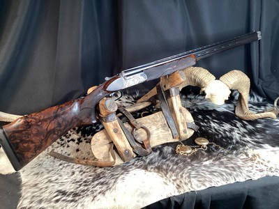 Perazzi SCO Oro Gold Pasotti Engraved & Signed, O/U Shotgun W/ 12 Ga. & .20 Ga barrel sets. Stunningly Beautiful Perazzi. Trades Welcome. - Image 7 of 25