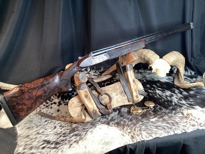 Perazzi SCO Oro Gold Pasotti Engraved & Signed, O/U Shotgun W/ 12 Ga. & .20 Ga barrel sets. Stunningly Beautiful Perazzi. Trades Welcome. - Image 10 of 25