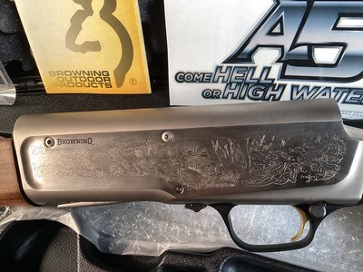 Browning A5 Ultimate, LNIB, 12 Ga. Fired Once, Trades Welcome. - Image 9 of 9