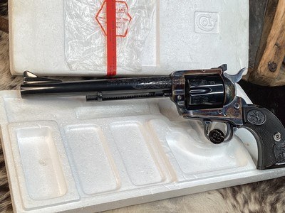 Early 3 Digit SN Pre Production 1978 Colt New Frontier, Factory A Engraved ,.45 Colt LNIB. Trades Welcome. - Image 11 of 18