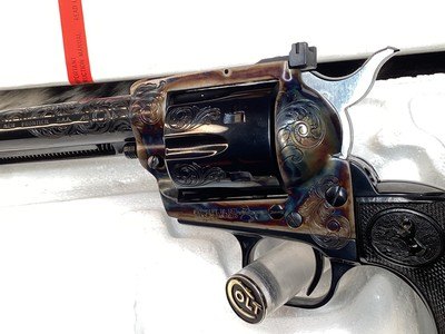 Early 3 Digit SN Pre Production 1978 Colt New Frontier, Factory A Engraved ,.45 Colt LNIB. Trades Welcome. - Image 8 of 18