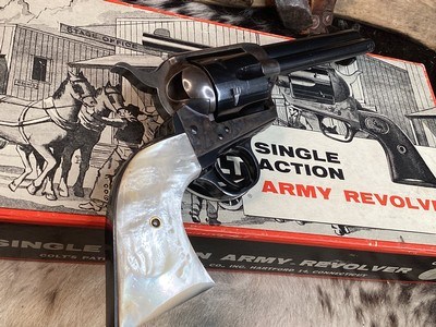 1967 Colt SAA 2ND Generation SAA In Stagecoach Box, Beautiful MOP Grips. Trades Welcome - Image 1 of 16