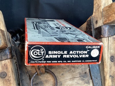1967 Colt SAA 2ND Generation SAA In Stagecoach Box, Beautiful MOP Grips. Trades Welcome - Image 15 of 16
