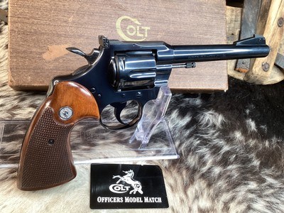 1969 Colt Officers Model Match, LNIB W/Target, 99% Unfired, 6” .22LR. Trades Welcome - Image 8 of 18