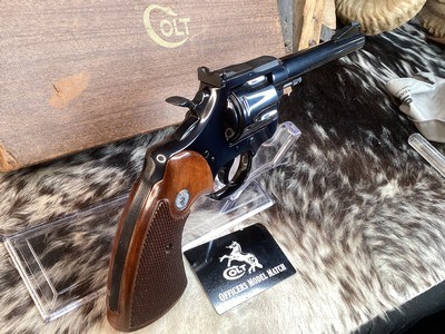 1969 Colt Officers Model Match, LNIB W/Target, 99% Unfired, 6” .22LR. Trades Welcome - Image 13 of 18