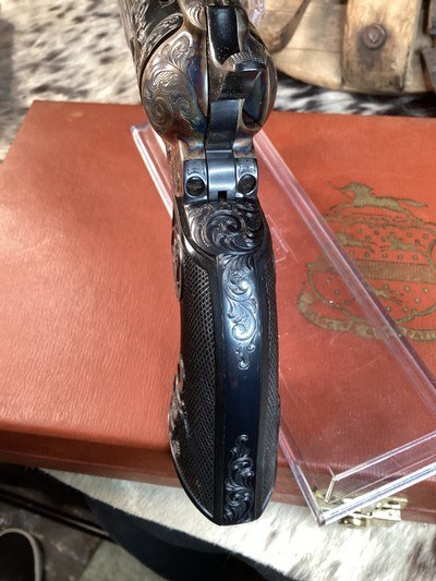1978 Colt SAA Factory C Engraved, Cased W/Colt Letter, 99% .45 Colt. Trades Welcome - Image 16 of 25