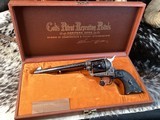 1978 Colt SAA Factory C Engraved, Cased W/Colt Letter, 99% .45 Colt. Trades Welcome - Image 1 of 25