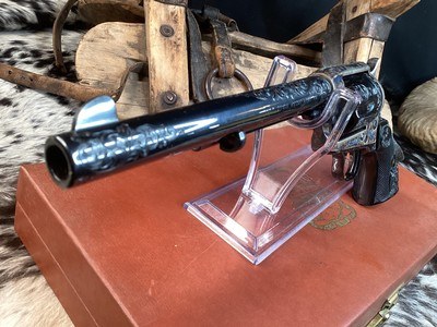 1978 Colt SAA Factory C Engraved, Cased W/Colt Letter, 99% .45 Colt. Trades Welcome - Image 15 of 25