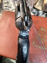 1978 Colt SAA Factory C Engraved, Cased W/Colt Letter, 99% .45 Colt. Trades Welcome - Image 4 of 25