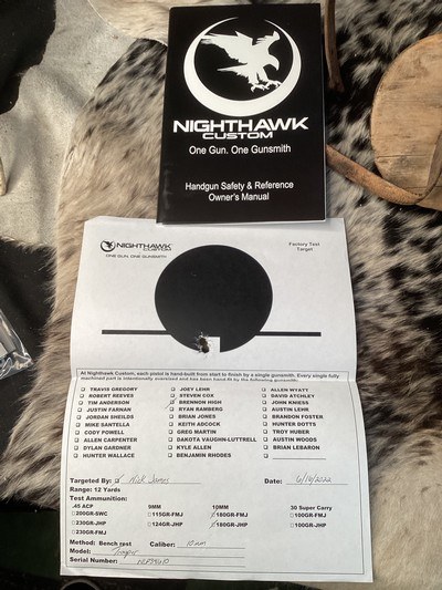 Nighthawk Trooper, .10 mm, AS New In Case W/Paperwork. Trades Welcome - Image 20 of 21
