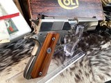 Rare 1974 Colt Custom Shop Electroless Nickle Service Ace, .22 LR LNIB. TRADES Welcome - Image 12 of 20