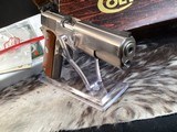 Rare 1974 Colt Custom Shop Electroless Nickle Service Ace, .22 LR LNIB. TRADES Welcome - Image 10 of 20