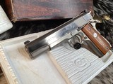 Rare 1974 Colt Custom Shop Electroless Nickle Service Ace, .22 LR LNIB. TRADES Welcome - Image 5 of 20