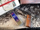 Rare 1974 Colt Custom Shop Electroless Nickle Service Ace, .22 LR LNIB. TRADES Welcome - Image 16 of 20